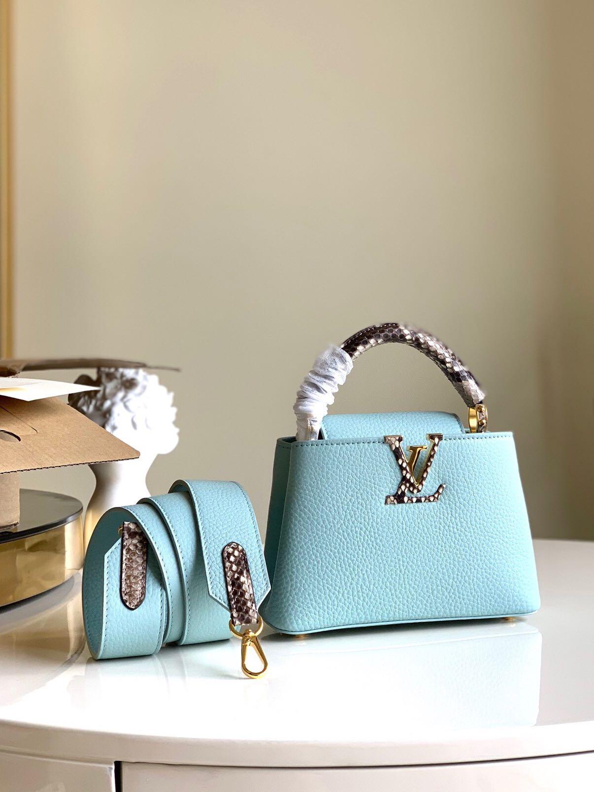 Lv Capucines Mini Women s Fashion Bags Wallets Purses