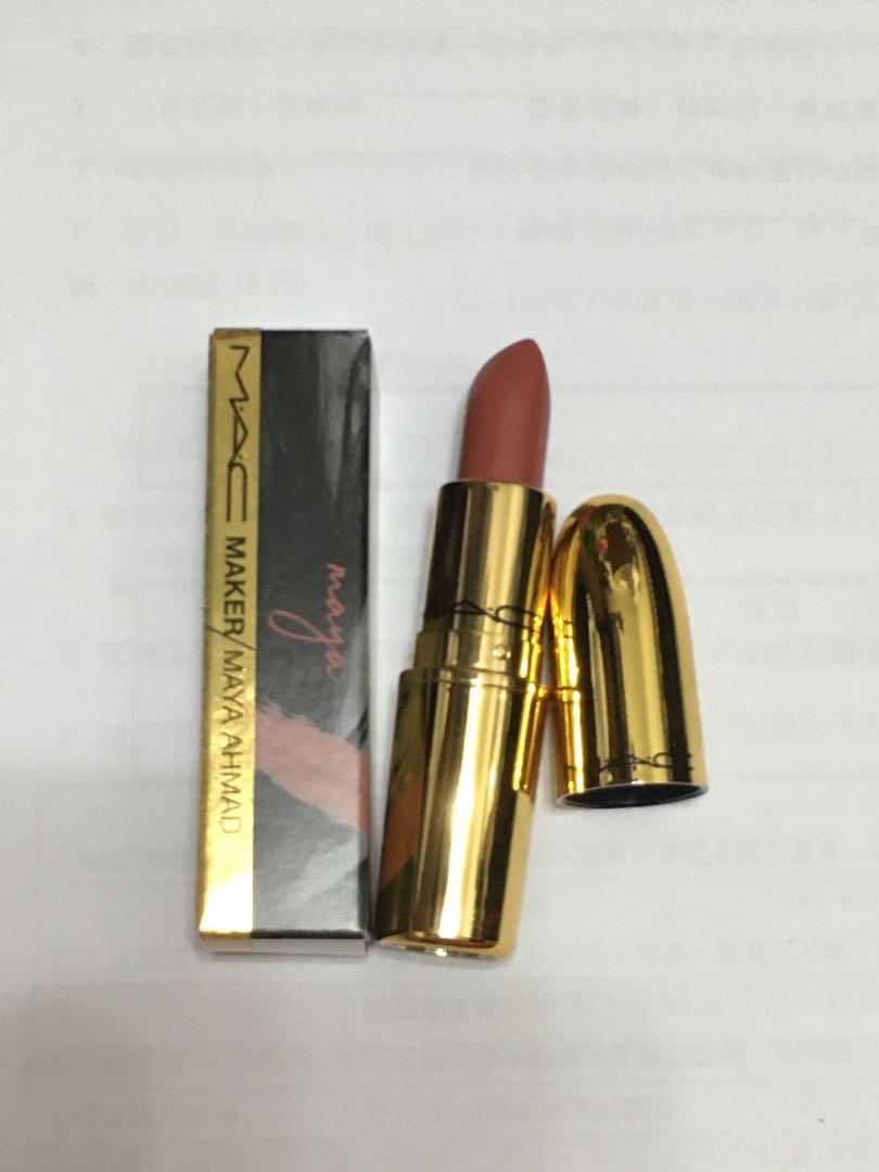 mac maya ahmad lipstick