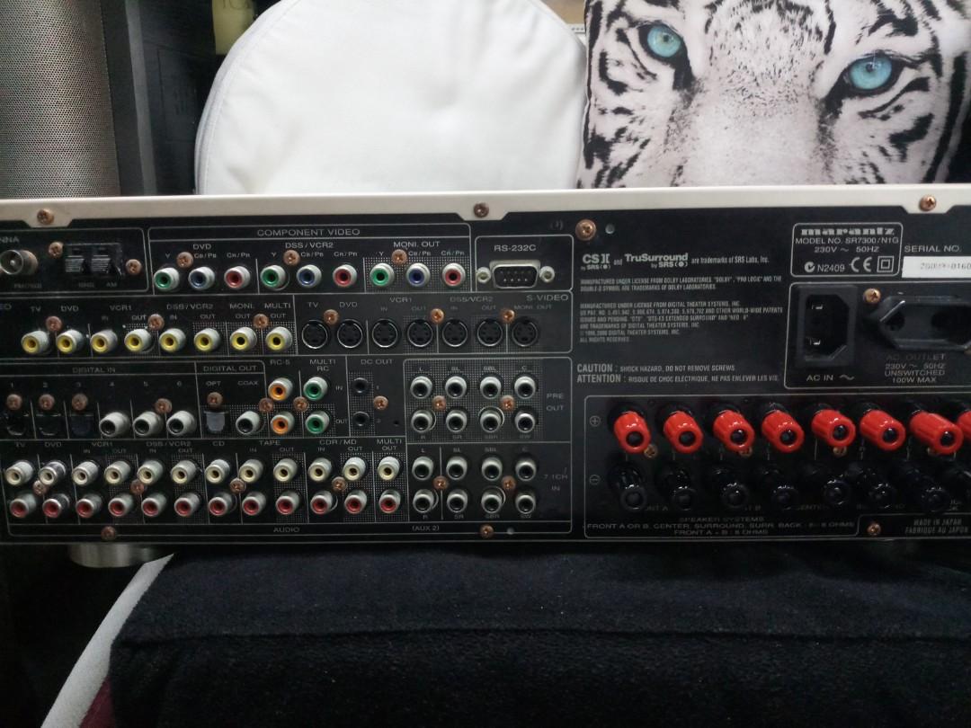 Marantz SR7300 AV Amplifier, 音響器材, 可攜式音響設備 Carousell