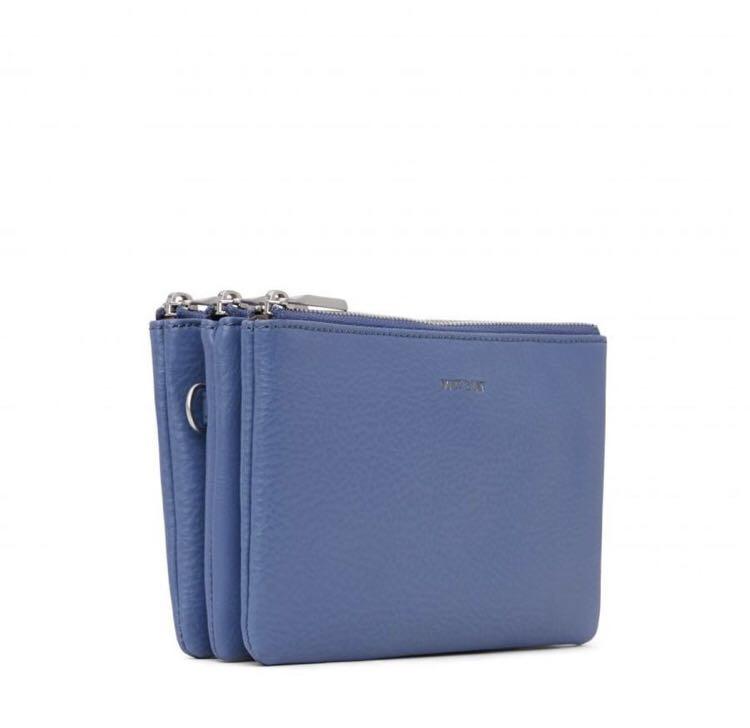 MATT & NAT Triplet Purse BNWT (Category: Bags & Wallets) located in Toronto. Submitted by ashleighxo_ (Listing ID 1023908291, Image 3). Description: Selling a brand-new with tags MAT & Nat Triplet Purse in Lake Blue..