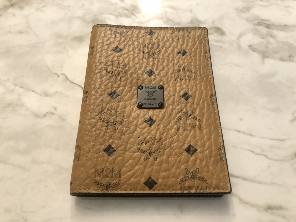 MCM Passport Holder, Luxury, Bags & Wallets on Carousell