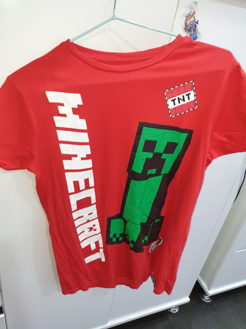 Minecraft Tee Babies Kids Boys Apparel 8 To 12 Years On Carousell