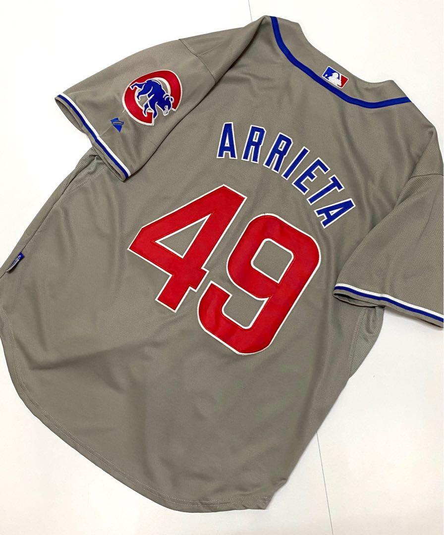 Chicago Cubs Jake Arrieta Authentic Alternate Cool Base Jersey