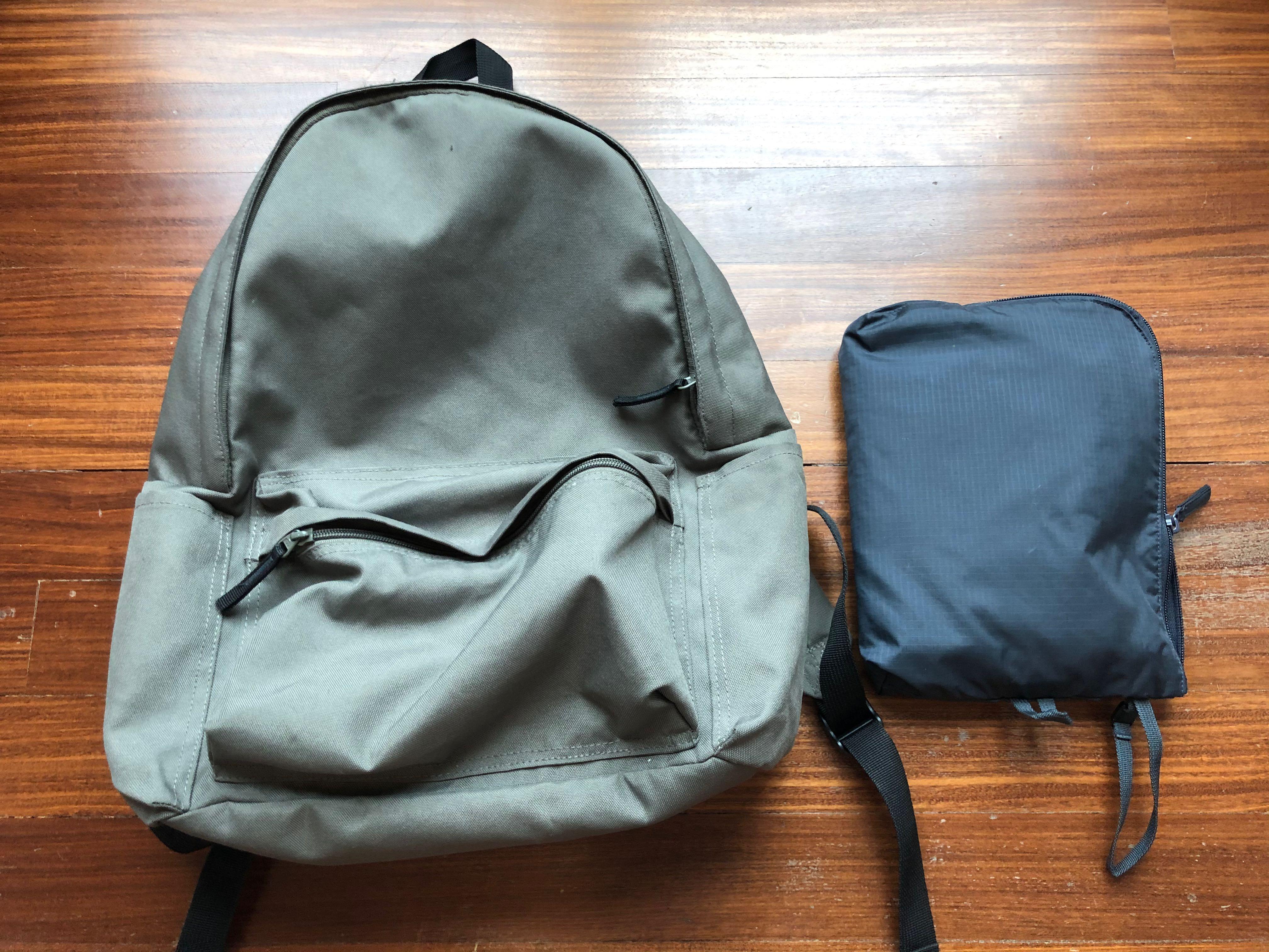 muji packable backpack