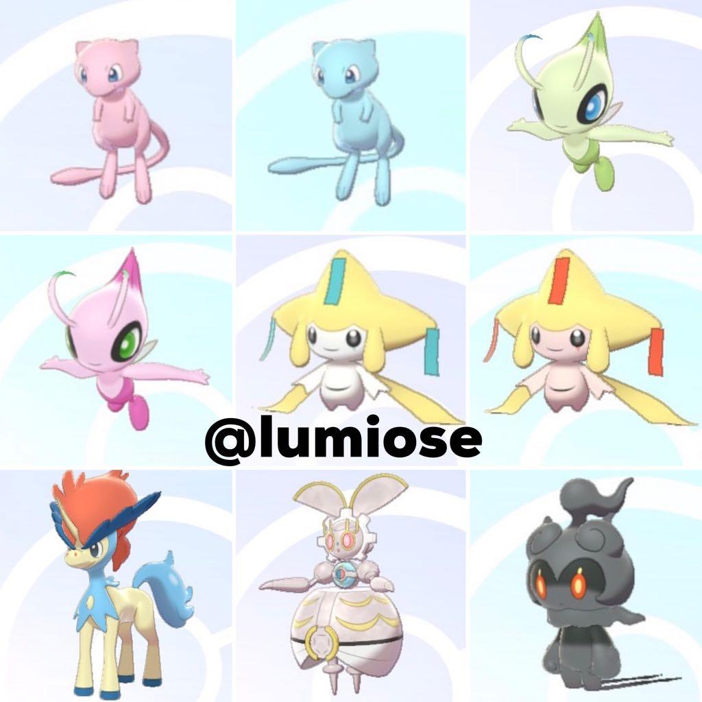 Mythical Pokemon For Pokemon Sword Shield Toys Games Video Gaming In Game Products On Carousell Mythical Pokemon For Pokemon Sword Shield Toys Games Video Gaming In Game Products On Carousell