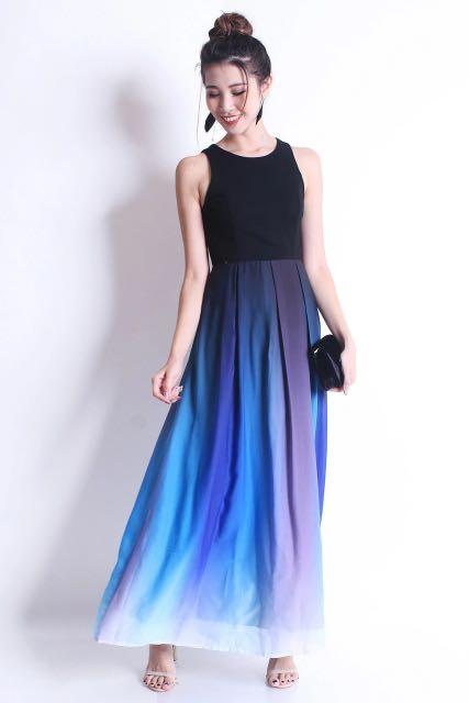 Glamour maxi dress clearance