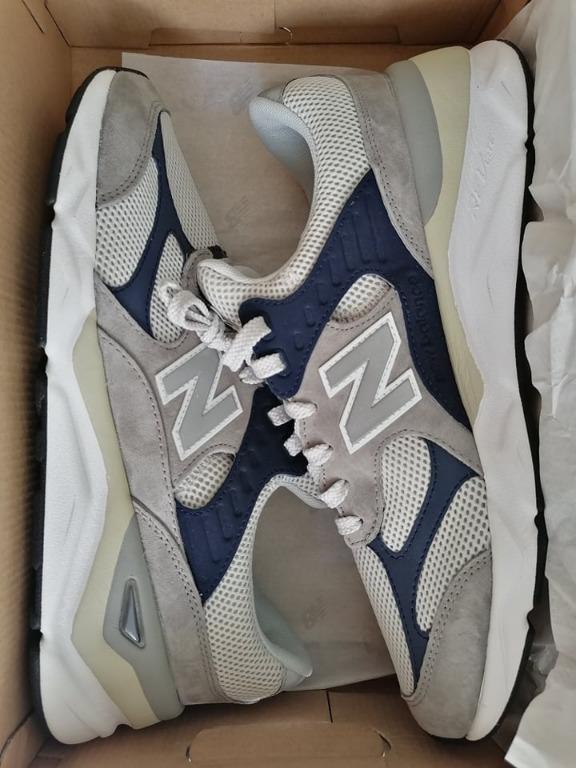 new balance x90 grey blue