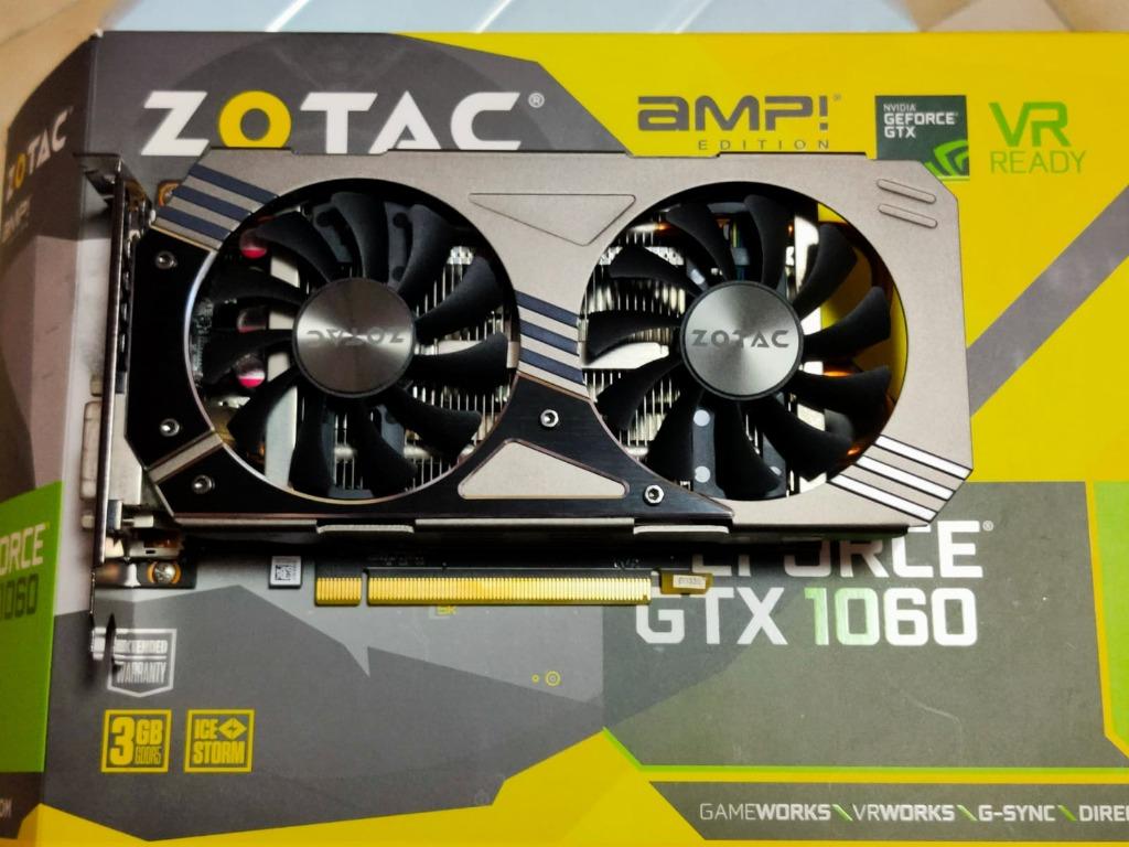 Zotac gtx 1060 3gb amp edition 2025