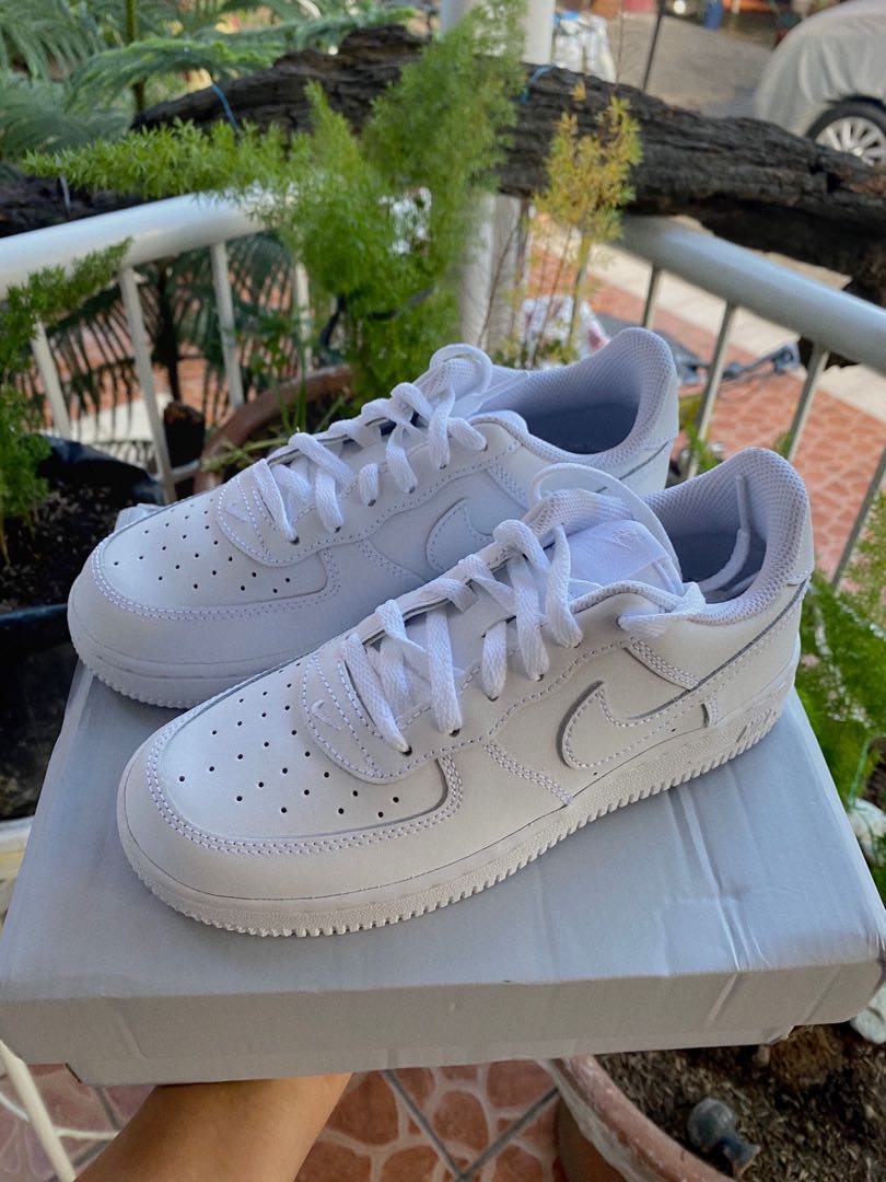 Air force 1 triple white big kids' shoe new arrivals