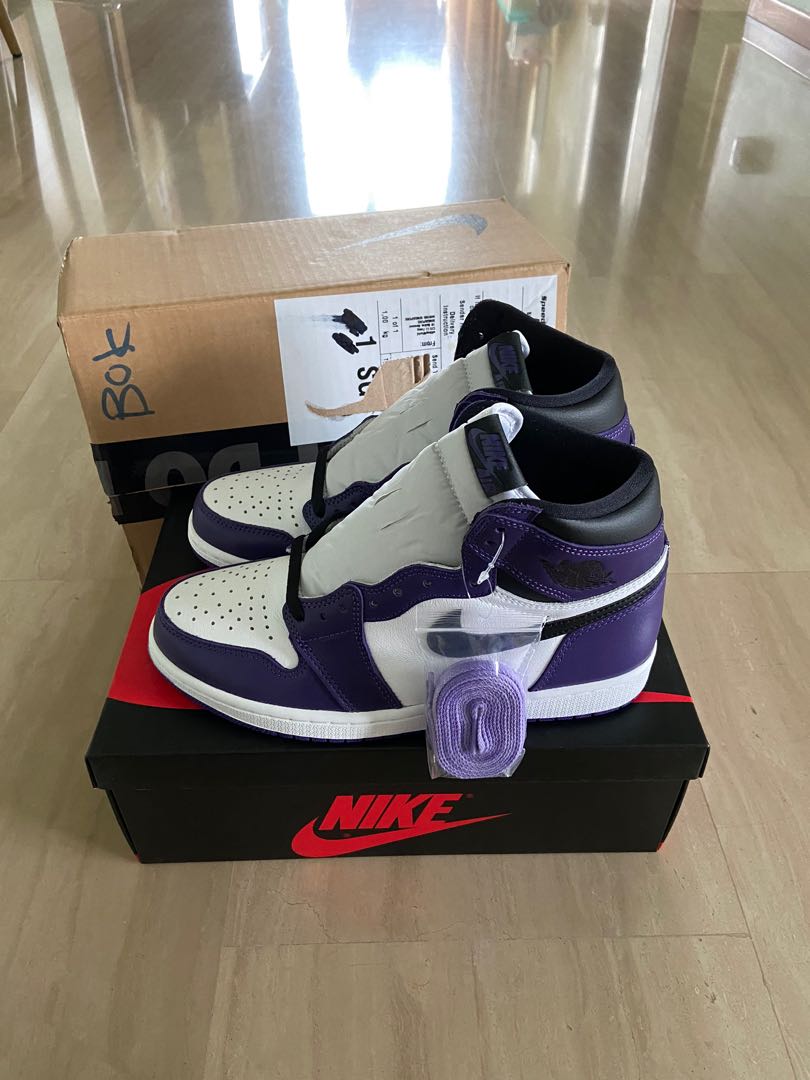 nike air jordan 1 court purple 2.0