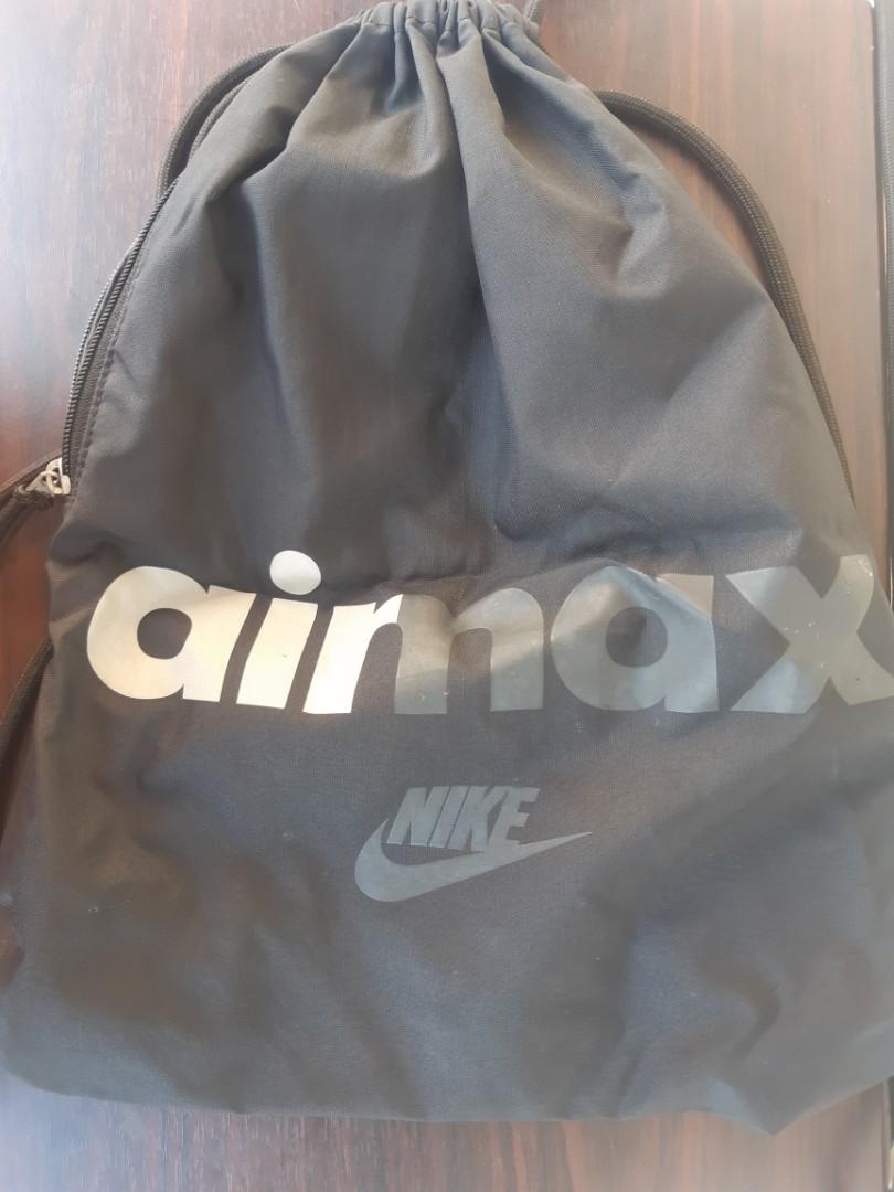 Nike Air Max Drawstring Bag, Men's 
