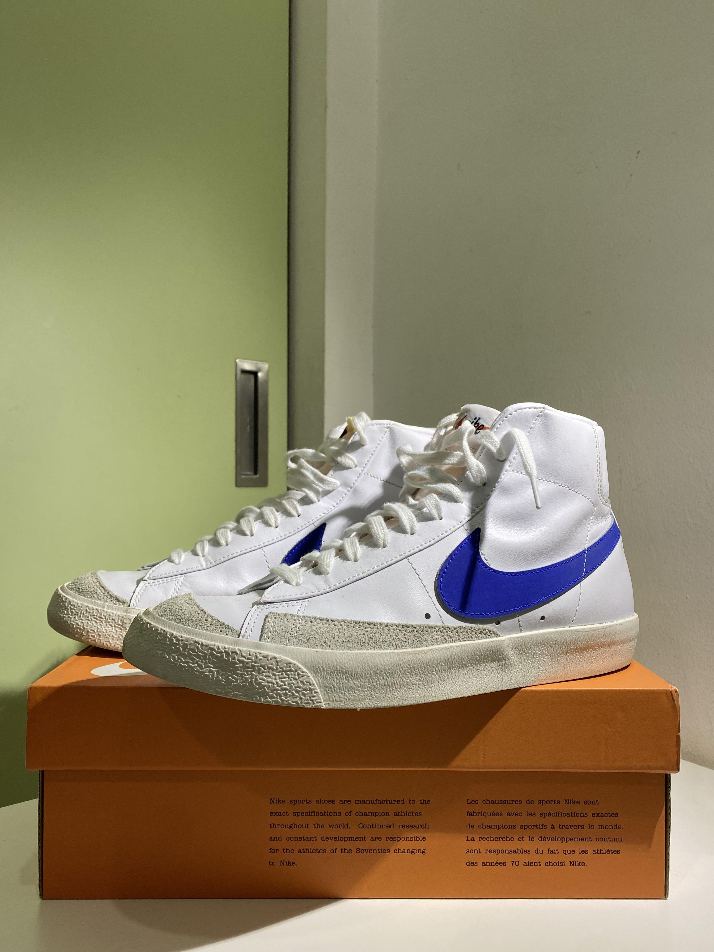 nike blazer vintage 77 blue