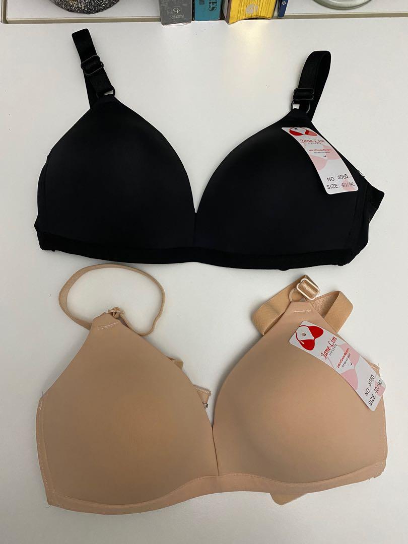 Non wire/wireless bra size 40 cup B, Women's Fashion, Activewear on  Carousell
