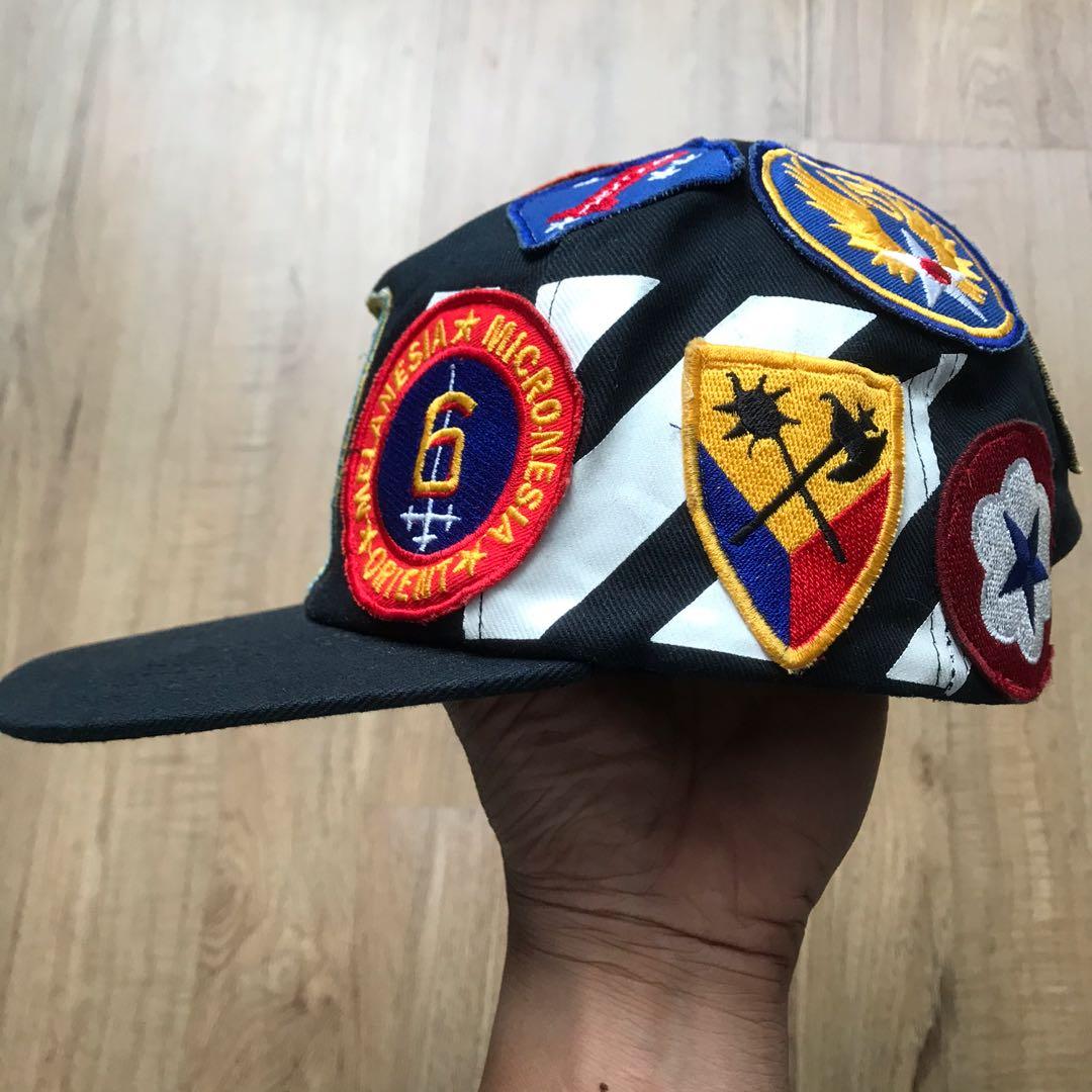 Off white deals hat white