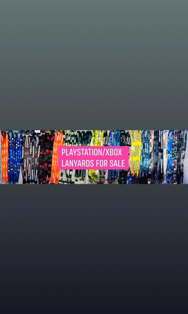 Official Playstation xbox videogame lanyards (Category: Controllers) located in Bacoor. Submitted by stuffwars_ph (Listing ID 1024021820, Image 1). Description: .