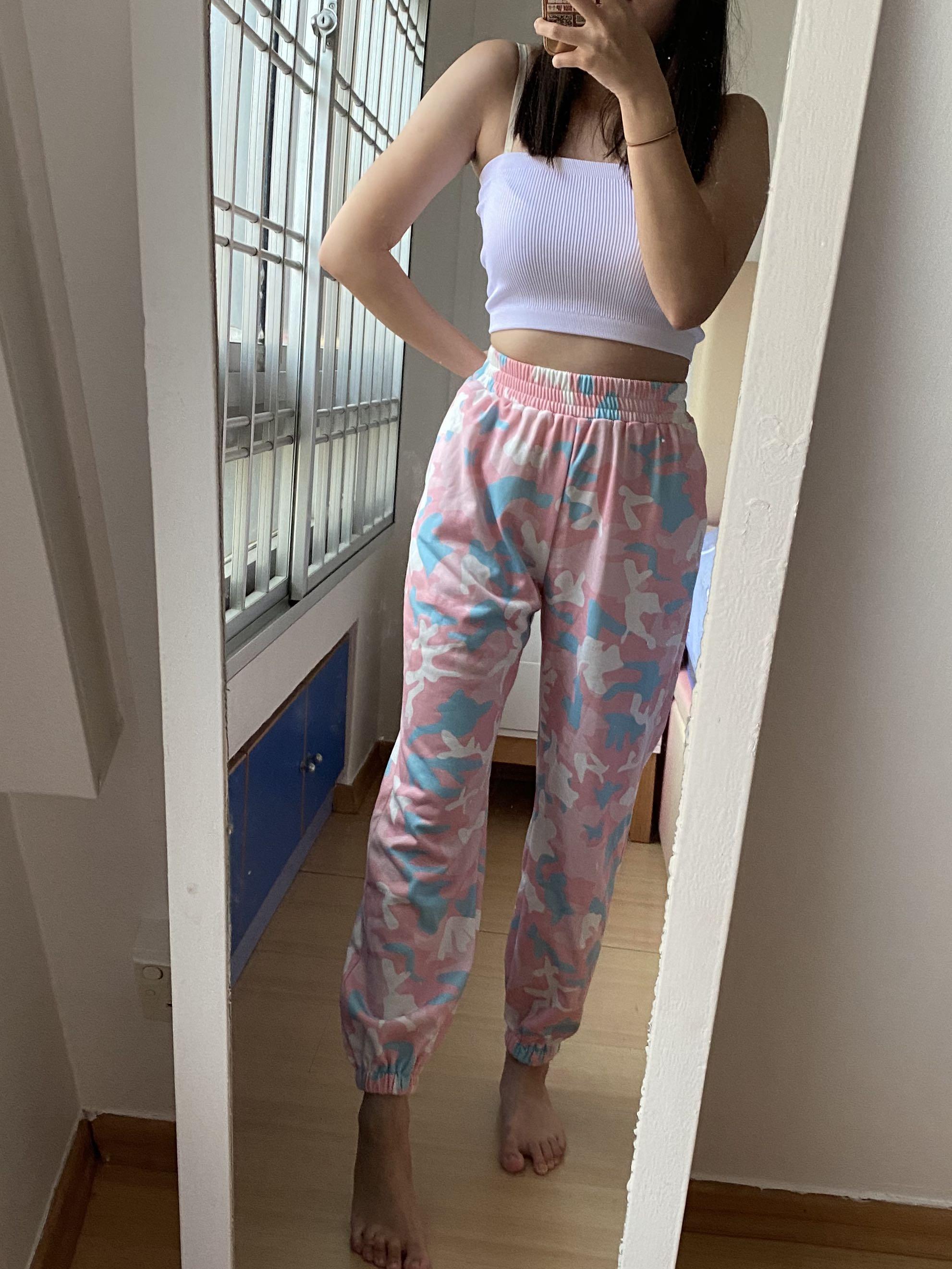 Colourful sweatpants sale