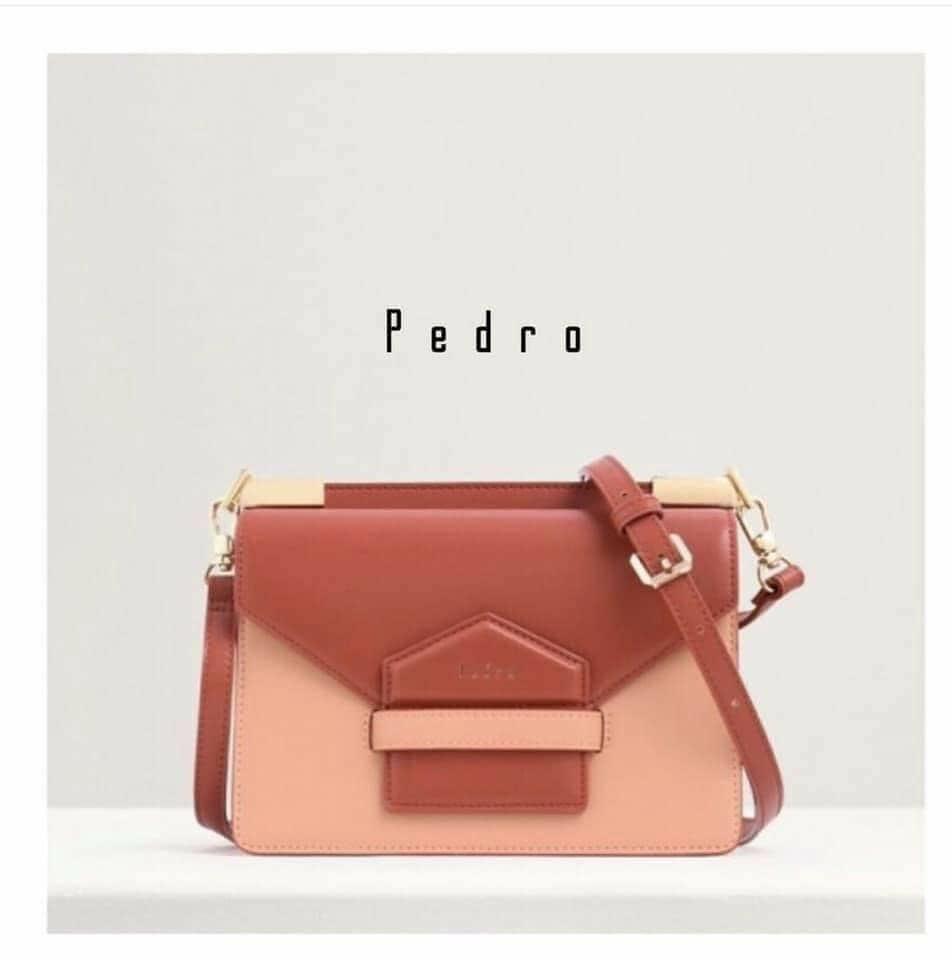 Used Pedro Shoulder Bag Leather Brd 2-Way Bag
