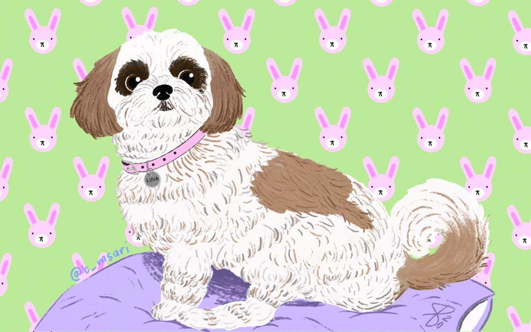 Pet Portrait Commisions (Category: Art & Prints) located in Paranaque City. Submitted by b.zarie (Listing ID 1024085033, Image 3). Description: Hi! I do pet illustration commissions. I’d love to draw a picture of your pet, may they be a dog, cat, fish, or any other animal! The pictures attached are some examples of previous commissions. Please message me or email me at: sari.mscb@gmail.com for inquiries. I hope to hear from you soon! ☺️ You can a