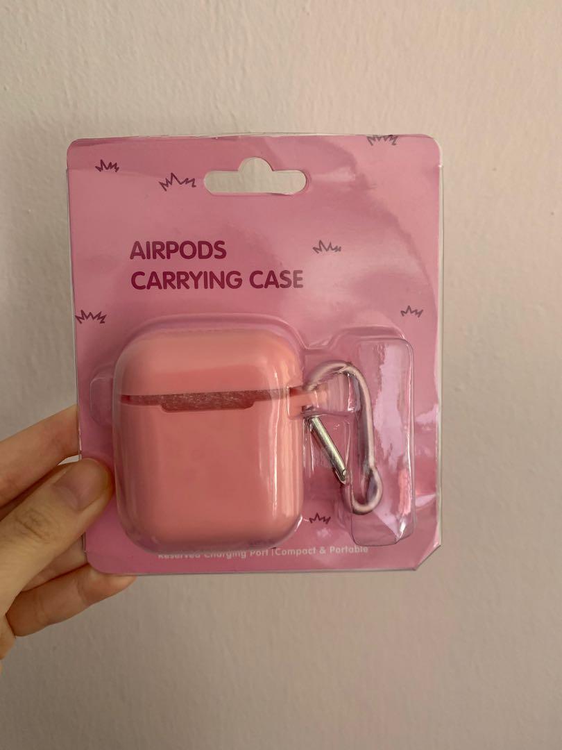 Light Pink Color Airpod Case Mobile Phones Tablets Mobile Tablet Accessories Cases Sleeves On Carousell