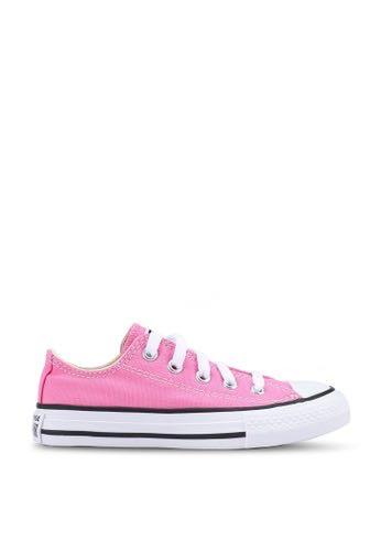 Pink Converse, Women's Fashion, Shoes 