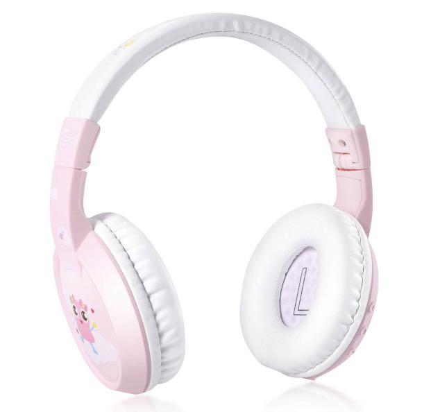 wireless bluetooth headphones pink