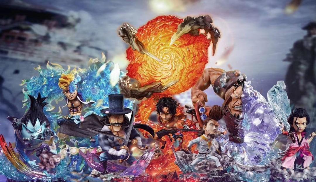 Po G5 Studios One Piece Wcf Statue Whitebeard Pirates Vista Thatch Toys Games Bricks Figurines On Carousell