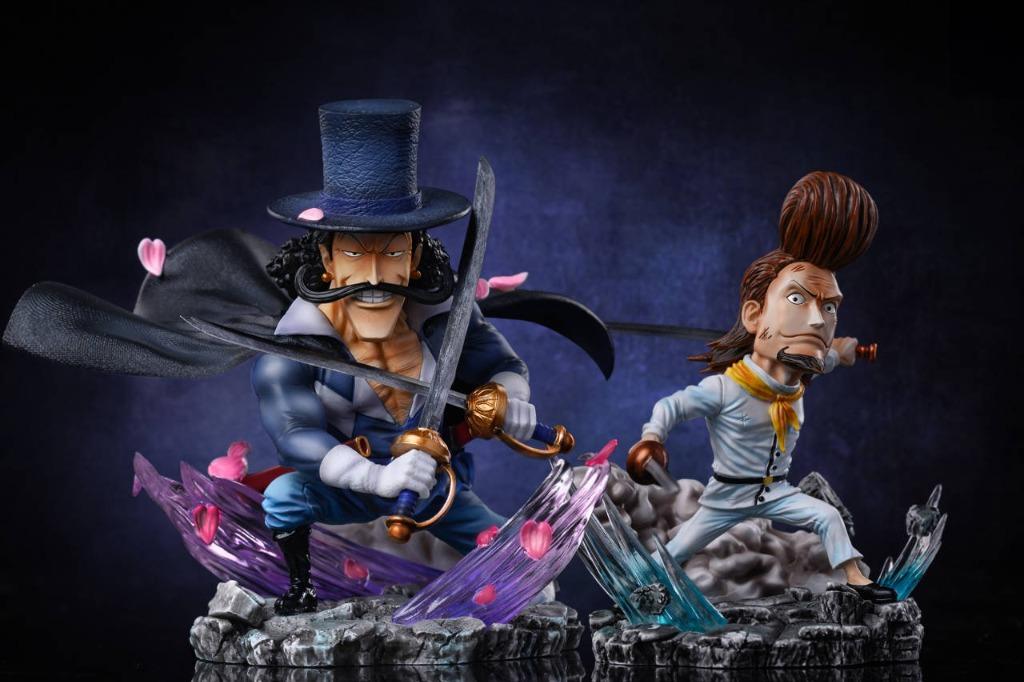 Po One Piece The Whitebeard Pirates Vista And Thatch Figure Statue Toys Games Bricks Figurines On Carousell
