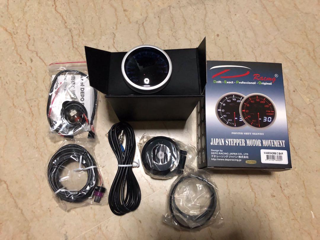 [PRE-ORDER ONLY] Depo Racing 2-in-1 gauge (Oil Temp/Water Temp and Oil ...