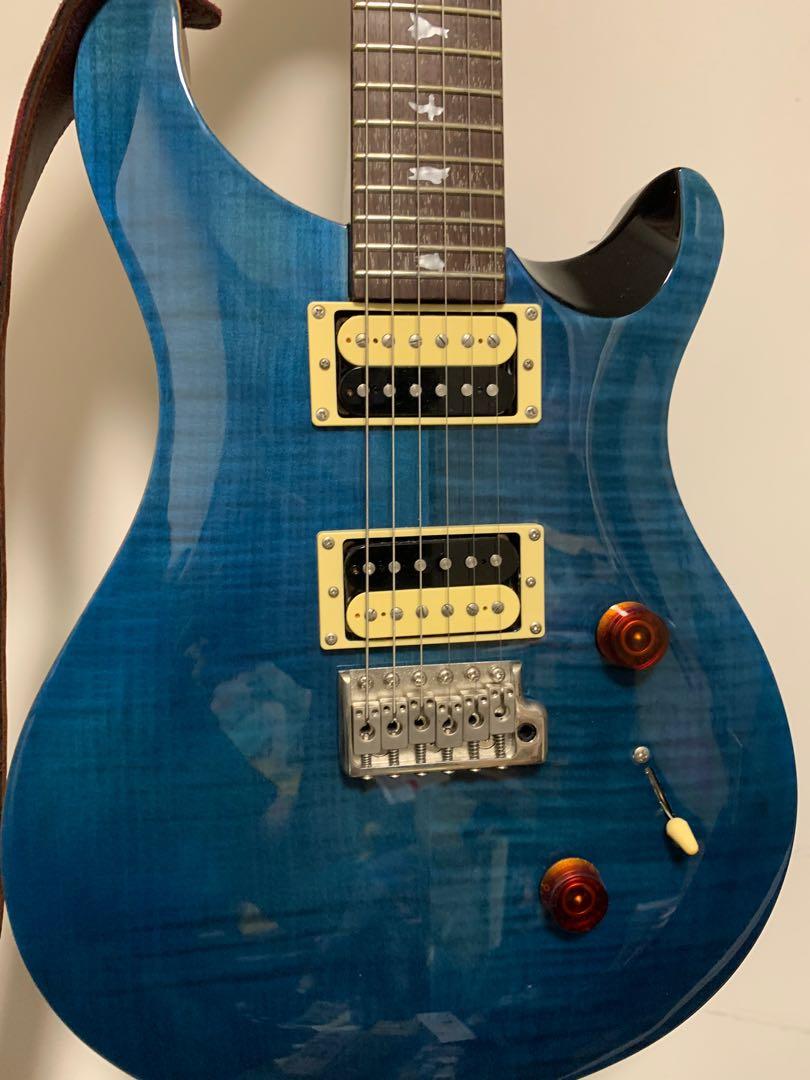 PRS SE 韓製電結他Custom 24 Blue Matteo, 興趣及遊戲, 音樂、樂器