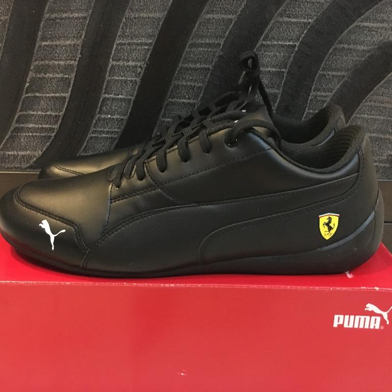 Puma Ferrari Drift Cat 7 Black Sneaker Shoes Men s Fashion
