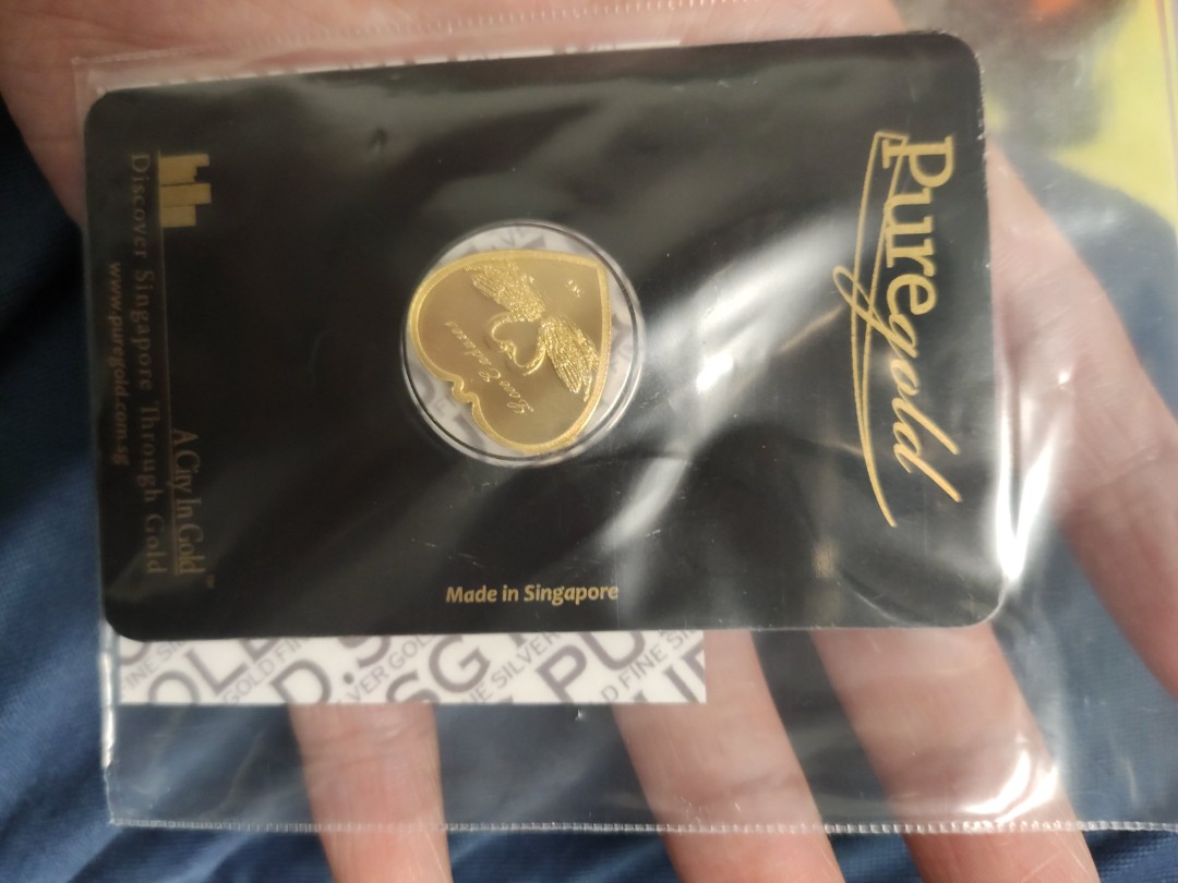 Puregold 999 Fine Gold Bar, Women's Fashion, Jewelry & Organisers