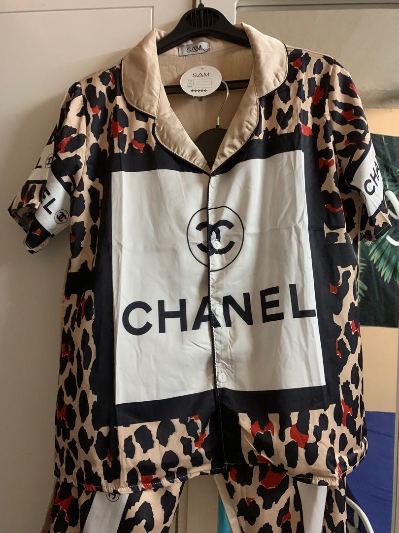 Chanel on sale pyjama set