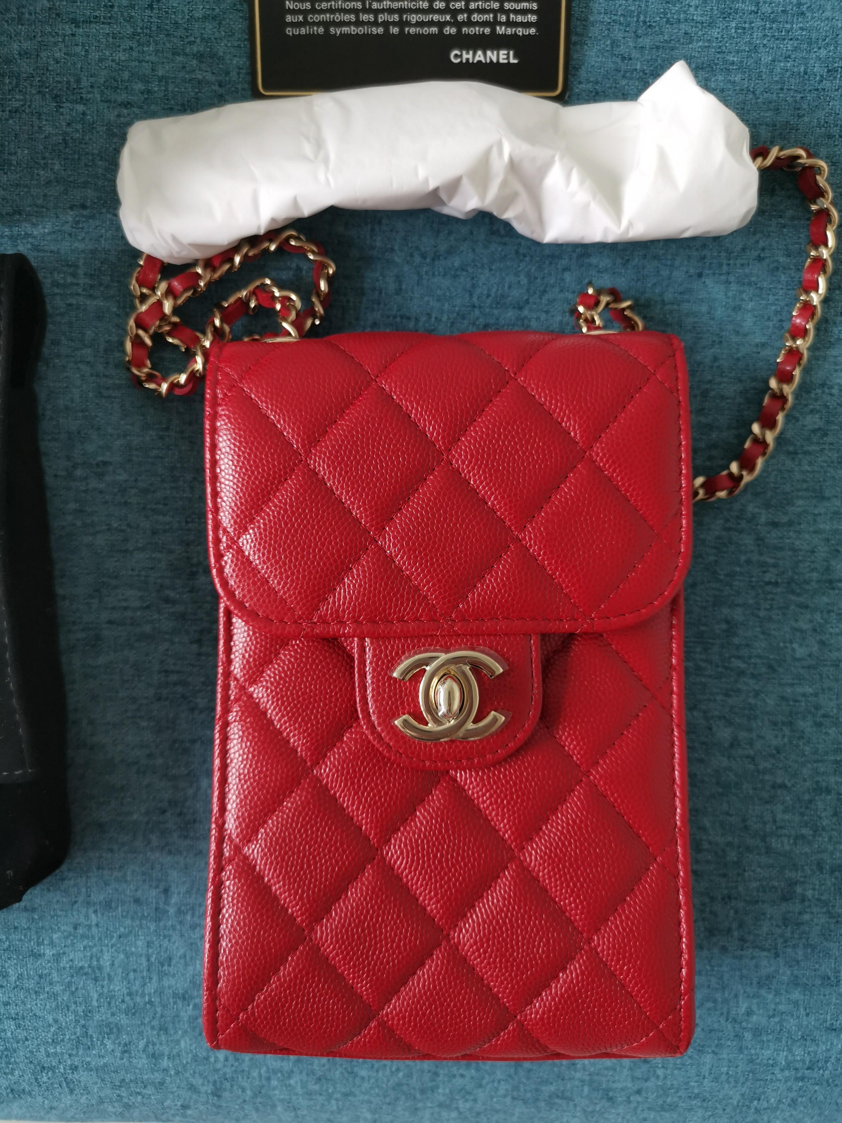 Chanel vertical clutch 2025 with chain