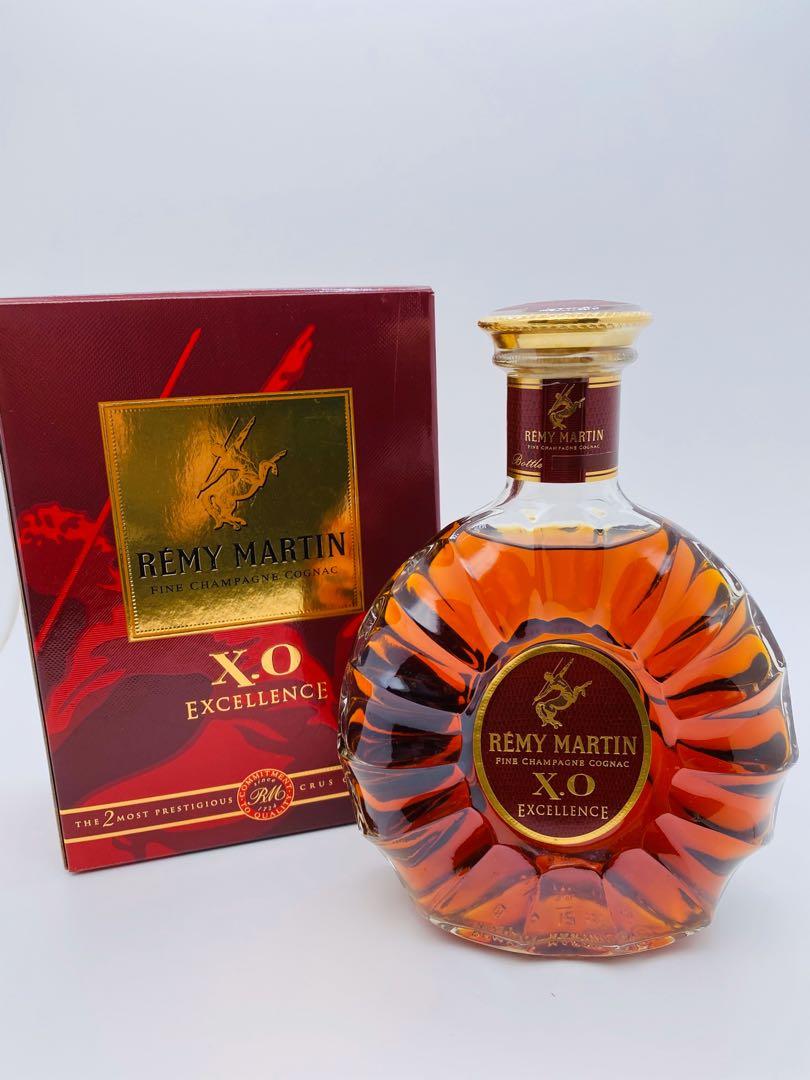 Remy Martin xo excellence cognac 700ml 舊裝人頭馬干邑, 嘢食& 嘢飲 