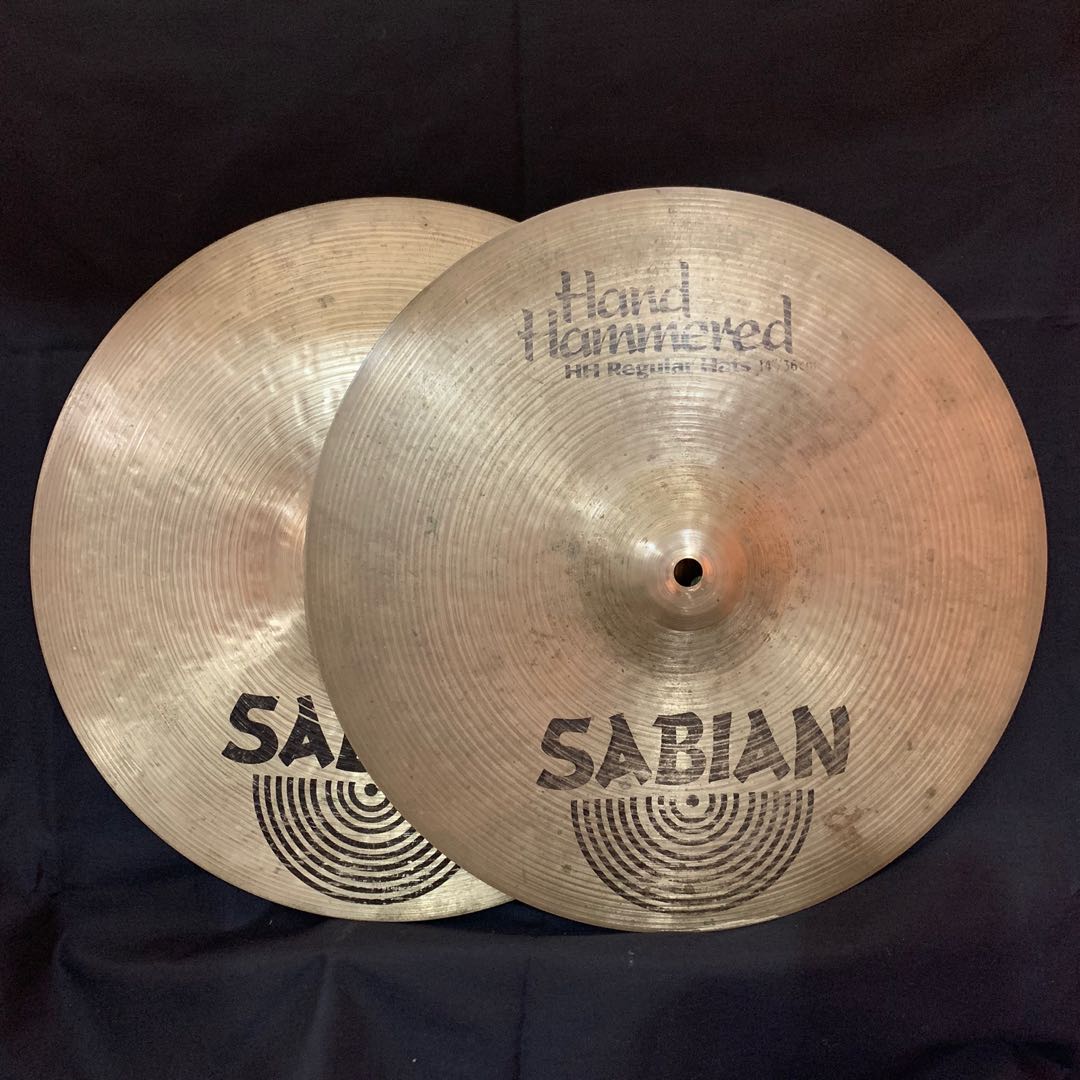 Sabian 14” Hand Hammered HH Regular Hi Hats, Hobbies & Toys, Music 