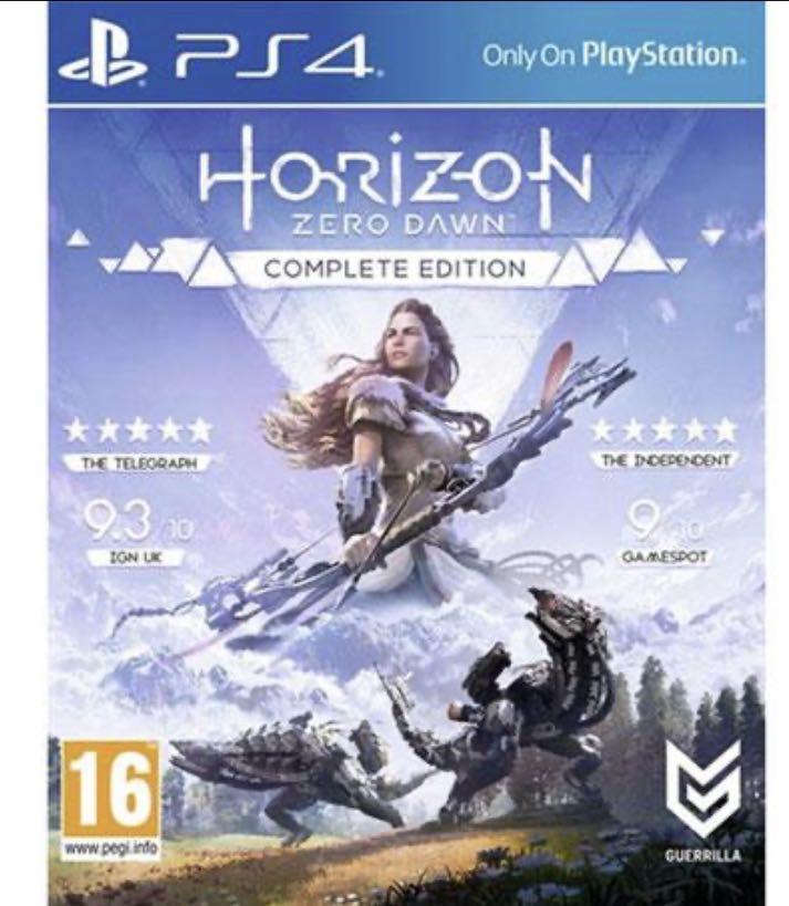 Sale Brand New Ps4 Horizon Zero Dawn Complete Edition Toys Games Video Gaming Video Games On Carousell