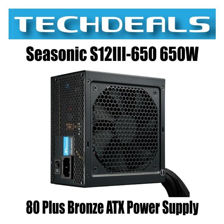 SeaSonic Electronics S12III Series 650W 80 Plus Bronze