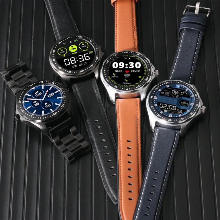 SENBONO Smart Watch S09 brown strap
