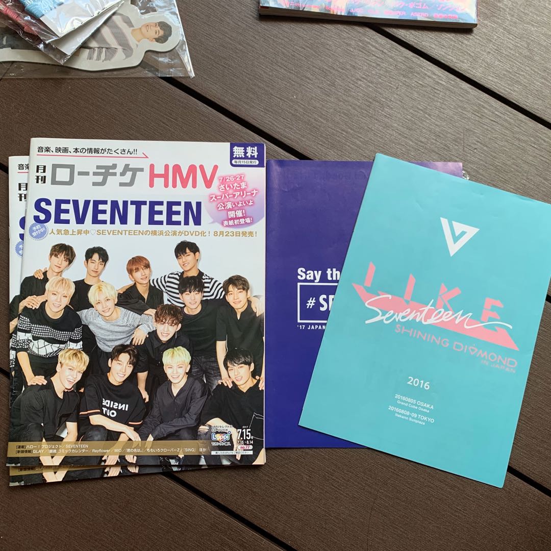 Seventeen 日本單張 韓流 Carousell