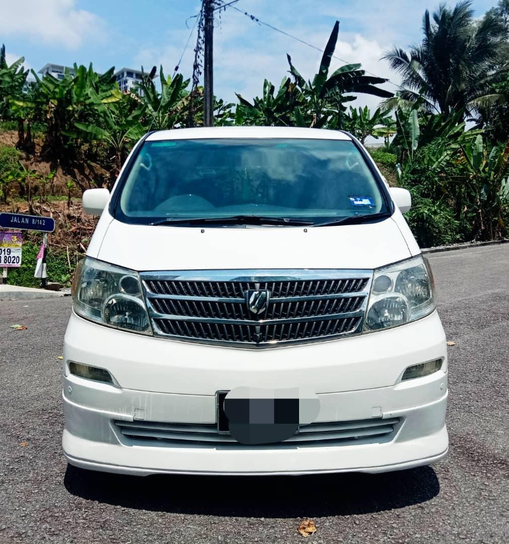 Sewa Beli Berdeposit Toyota Alphard 3 0 V6 G Spec Facelift 2005 2010 Cars Cars For Sale On Carousell
