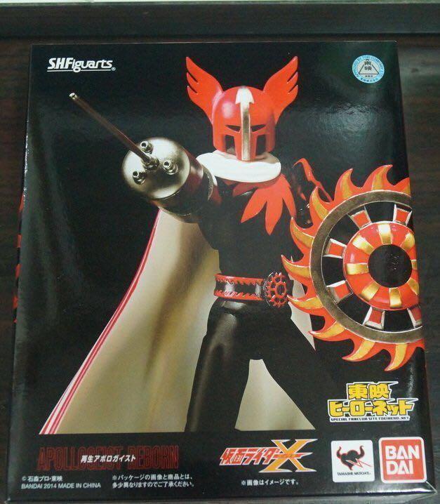魂shop限定shf S H Figuarts日版假面騎士幪面超人kamen Rider X 超人apollo Apollogeist Reborn 敵方重新阿波羅大幹部 玩具 遊戲類 玩具 Carousell