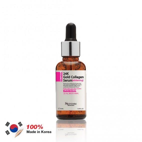 24k gold collagen serum