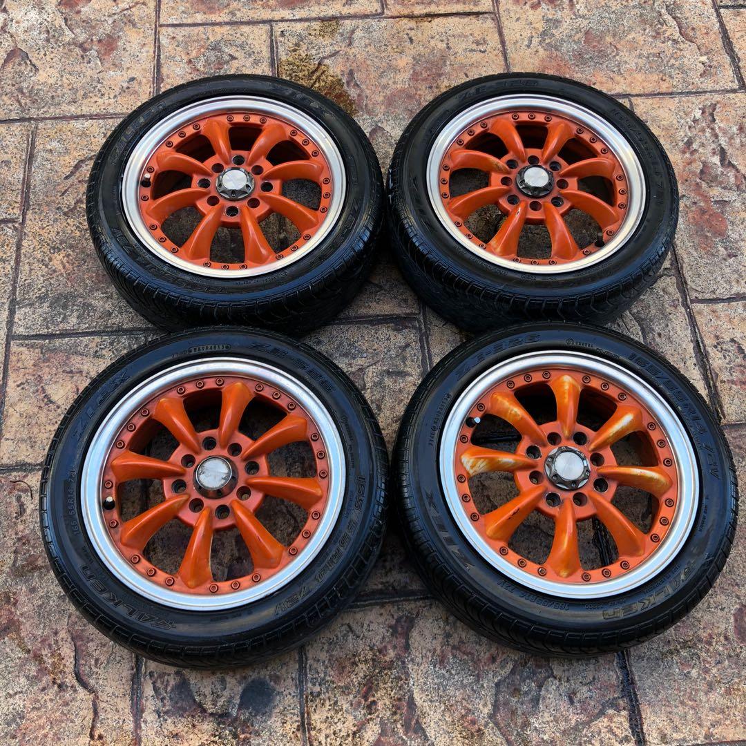Sport Rim Watanabe 14 Kancil Kelisa Kenari Auto Accessories On Carousell