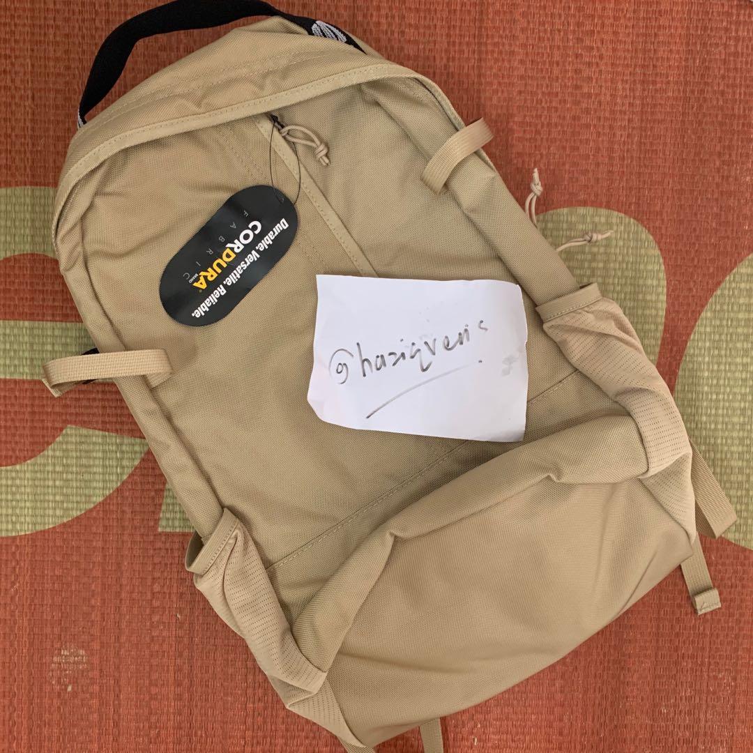 supreme ss18 backpack tan