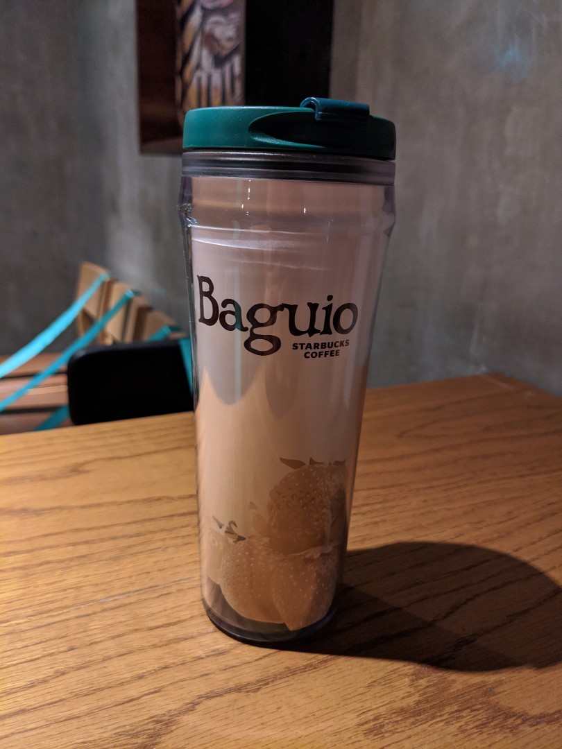 Starbucks Baguio and 2015 Festivals Acrylic Tumblers