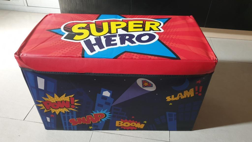 superhero toy chest