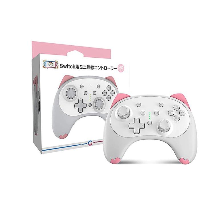 Switch Kitten Controller (Category: Controllers) located in Singapore. Submitted by game_sale (Listing ID 1024119273, Image 2). Description: *Promo Sale* Japan Import* Latest Switch Controller Package with a 1m USB to Type C charger cable Charging 3 hours. Lasts for 8 hours of game play With Auto-fire function also can cancel the auto fire Dual motors vibration and adjustable,Six axis gyroscope IINE patented design.