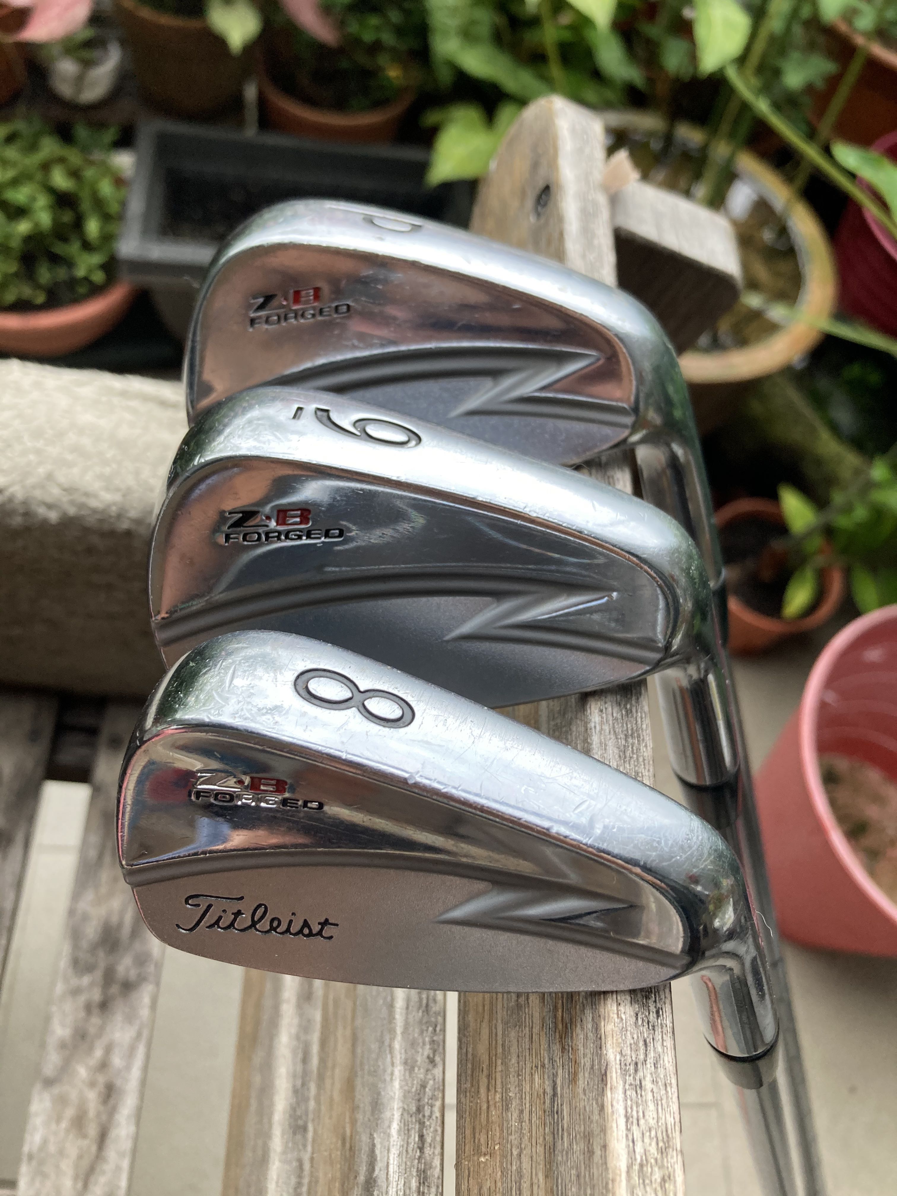 Titleist ZB forged irons nspro modus 