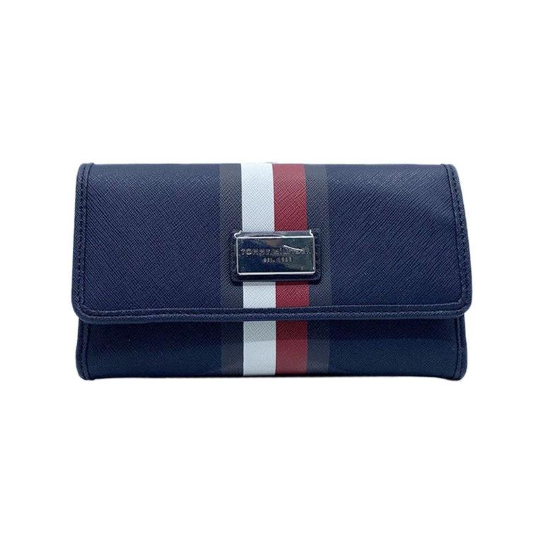 tommy hilfiger wallet navy blue