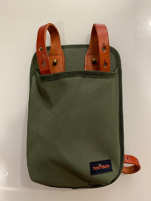 Tourbon Cycling Bike Bicycle Bag U Lock Holster Pouch Canvas And Leather Bicycles Pmds Parts Accessories On Carousell